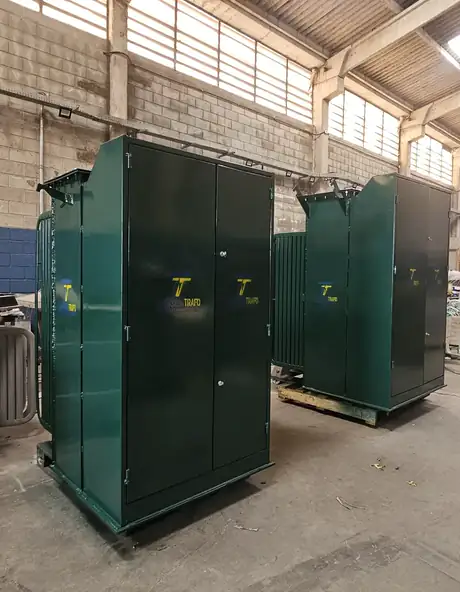 Transformador pedestal fabricado pela Transfortrafo